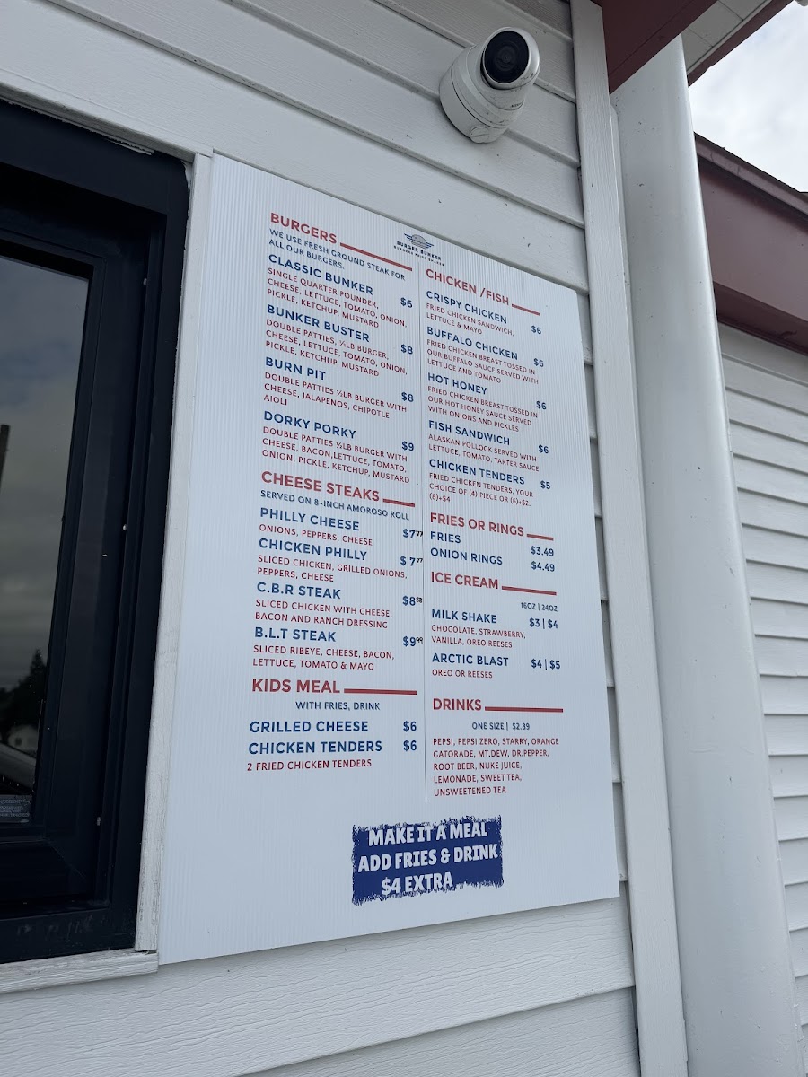 Burger Bunker Menu - Image 2