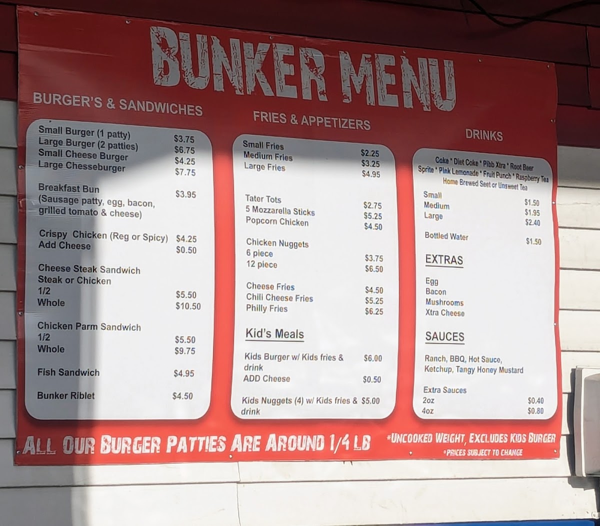 Burger Bunker Menu - Image 4